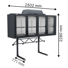 Морозильна шафа AHT KINLEY XL 250