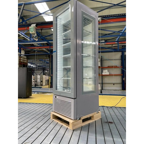 Морозильный шкаф, витрина со стеклянной дверью CRYSTAL CRF 300 3D