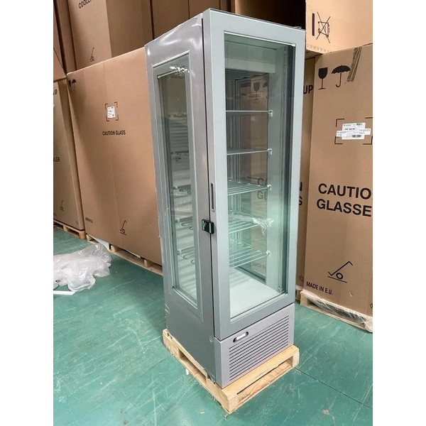Морозильный шкаф, витрина со стеклянной дверью CRYSTAL CRF 300 3D