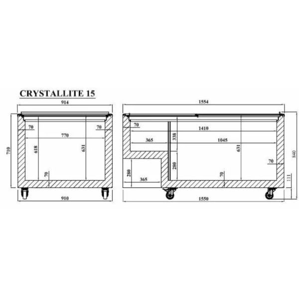 Морозильна бонета CRYSTAL Crystallite 15