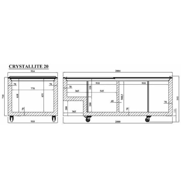 Морозильна бонета CRYSTAL Crystallite 20