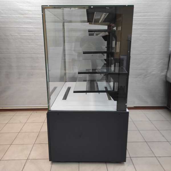 Кондитерська вітрина (нержавійка) KUM ECLAIR INOX 1.0, 4 Полиці