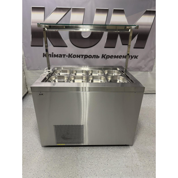 Холодильна вітрина Саладетта KUM PICLES 1.3