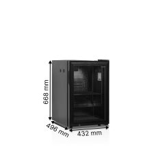 Барні шафи, мінібари TEFCOLD BC60 MC