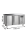 Холодильні столи TEFCOLD CK7210X1