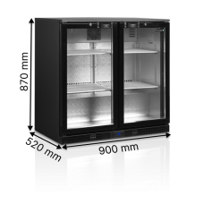 Барні шафи, мінібари TEFCOLD DB201H