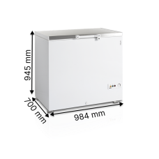 Морозильні ларі TEFCOLD FR305S SL