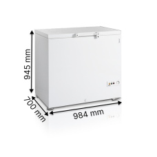 Морозильні ларі TEFCOLD FR305 SL