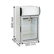 Холодильні шафи TEFCOLD FS80CP