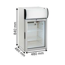 Морозильні шафи TEFCOLD FS80CP/SUB ZE