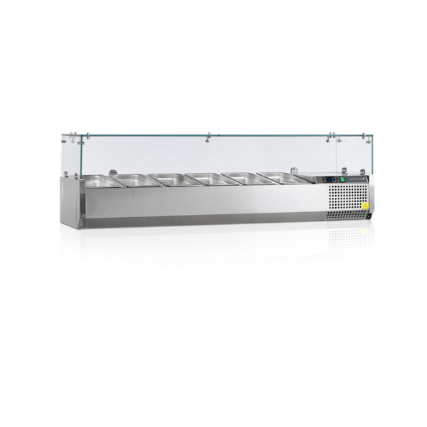 Вітрини для топінгів TEFCOLD GN 1/4 VK33-150