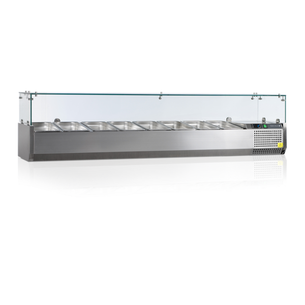Витрины для топпингов TEFCOLD GN 1/4 VK33-180