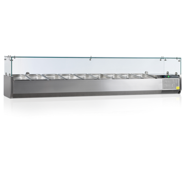 Вітрини для топінгів TEFCOLD GN 1/4 VK33-200