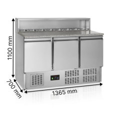 Столи для піци TEFCOLD GP93