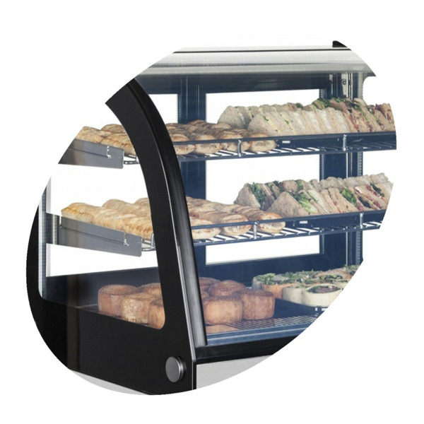 Кондитерські вітрини TEFCOLD LPD900F/BLACK