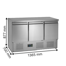 Холодильні столи TEFCOLD SA1365 S/S