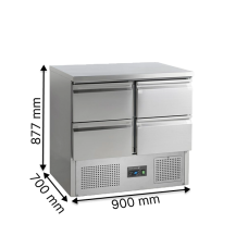 Холодильні столи TEFCOLD SA914