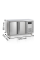Холодильные столы TEFCOLD SK6210