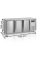 Морозильные столы TEFCOLD SK6310BT