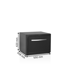 Барні шафи, мінібари TEFCOLD TD50А BLACK