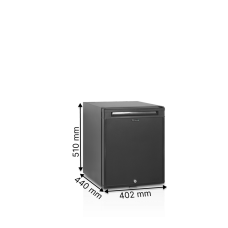 Барні шафи, мінібари TEFCOLD TM35C BLACK