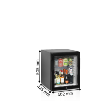 Барні шафи, мінібари TEFCOLD TM35GC BLACK