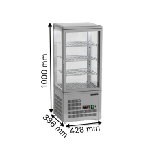 Кондитерські вітрини TEFCOLD UPD80-GREY