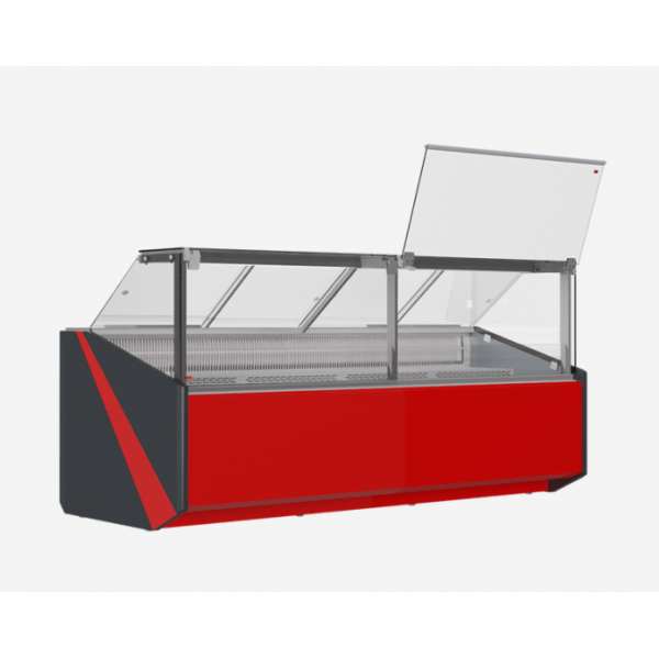 Холодильная витрина универсальная (рестайлинг) JUKA FGL260A (-2...+8°C)