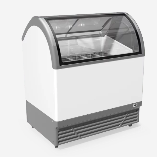 Морозильная витрина с гнутым стеклом JUKA M300Q