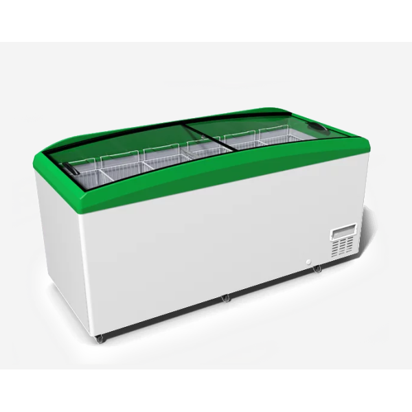 Морозильний лар бонета з гнутим склом JUKA M800W