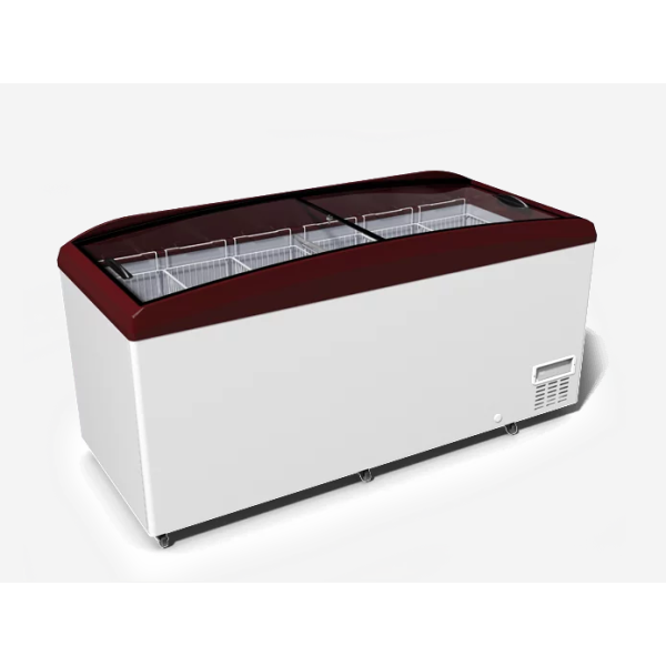Морозильний лар бонета з гнутим склом JUKA M800W