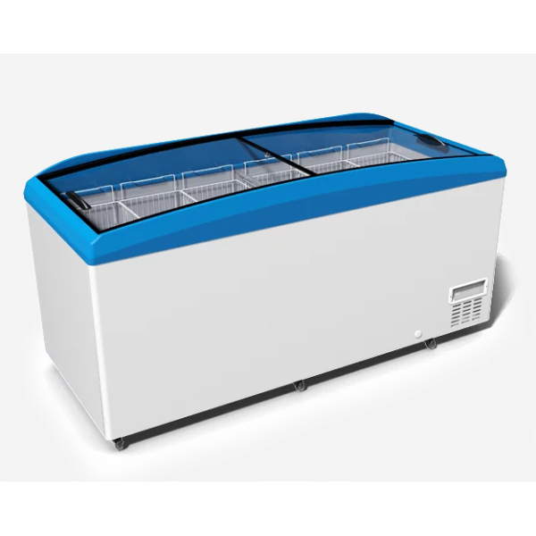 Морозильний лар бонета з гнутим склом JUKA M800W