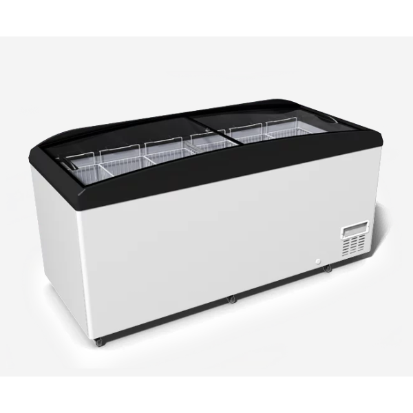 Морозильний лар бонета з гнутим склом JUKA M800W