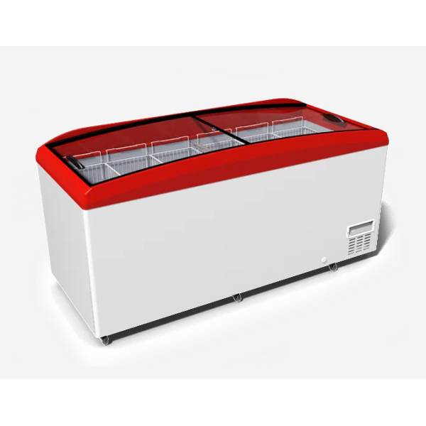 Морозильний лар бонета з гнутим склом JUKA M800W