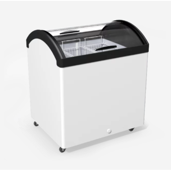 Морозильна скриня лар з гнутим склом JUKA N200V (-5С...+5С)